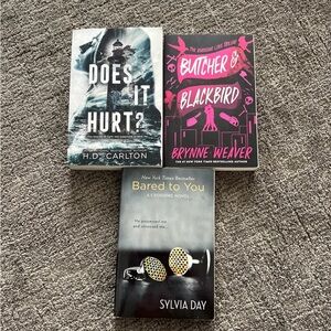 Set of Three Fiction Books